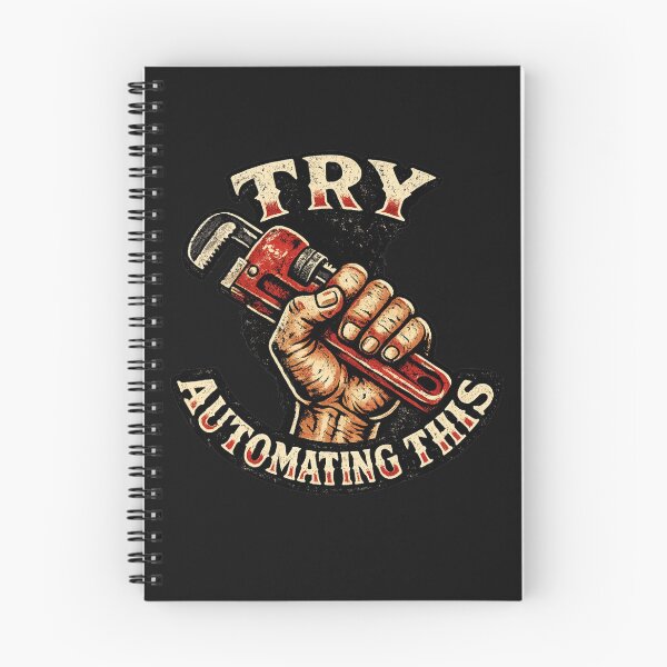 Item preview, Try Automating This Blue Collar Pride Humor designed and sold by yanejoy.