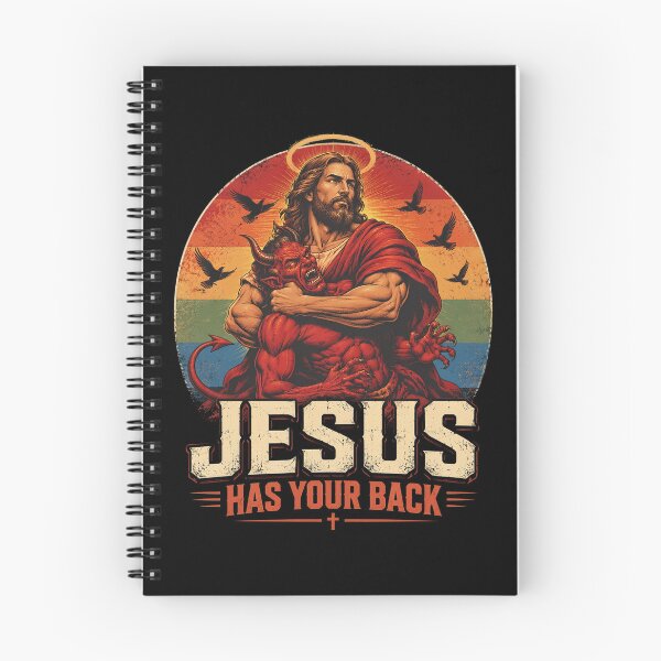 Item preview, Jesus Has Your Back Jesus designed and sold by OlakunleOloroz.