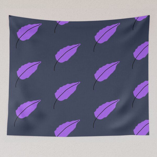 Item preview, Seamless pattern of purple leaves, hand-drawn illustration art  designed and sold by MagicMaker1984.