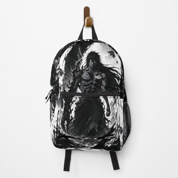 Item preview, Final Getsuga | Shadow Void Warrior – Dark Monochrome Anime Fantasy Art | Gothic Ink Style Illustration designed and sold by Dyan4.