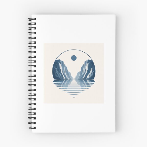 Item preview, Silent Fjord Reflection designed and sold by Norvian.