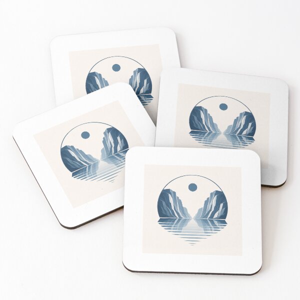 Item preview, Silent Fjord Reflection designed and sold by Norvian.