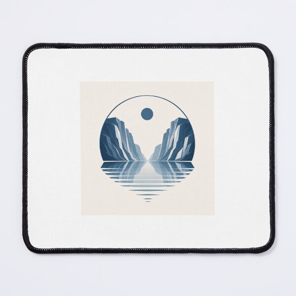 Item preview, Silent Fjord Reflection designed and sold by Norvian.