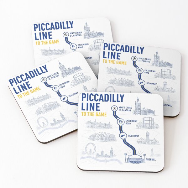 Item preview, Football Piccadilly Line designed and sold by RetroPaul63.