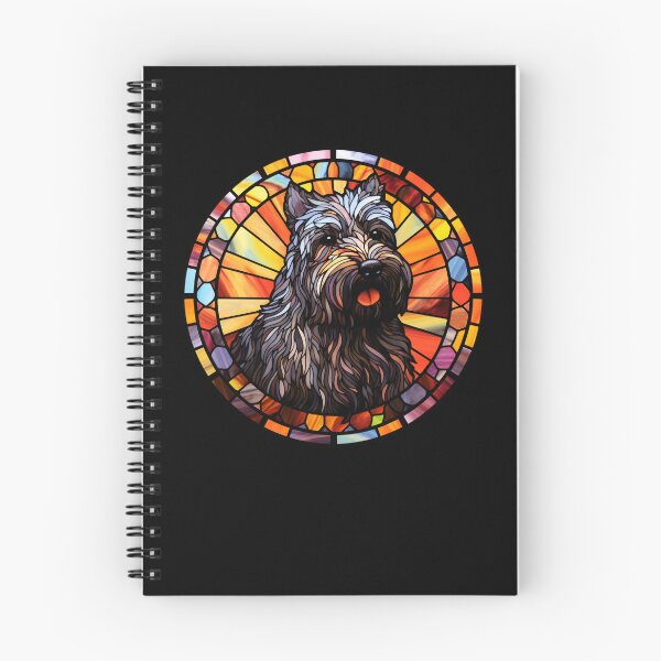 Item preview, Bouvier Des Flandres Dog Stained Glass Leadlight Artistic Design Mom Dad designed and sold by rafaeltto.