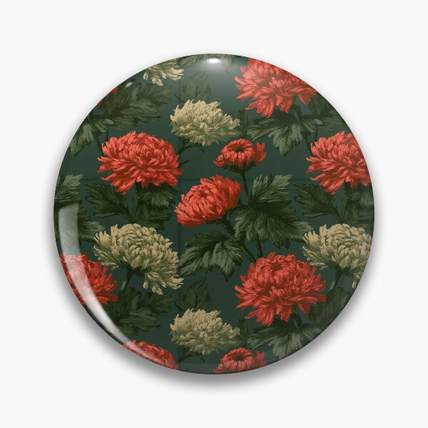Item preview, Classic Chrysanthemum - Flower Floral Pattern - Christmas Gifts For Boyfriend designed and sold by RoyalStarsPatts.