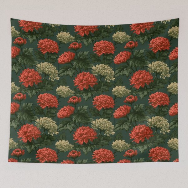 Item preview, Classic Chrysanthemum - Flower Floral Pattern  - Christmas Gifts For Boyfriend designed and sold by RoyalStarsPatts.