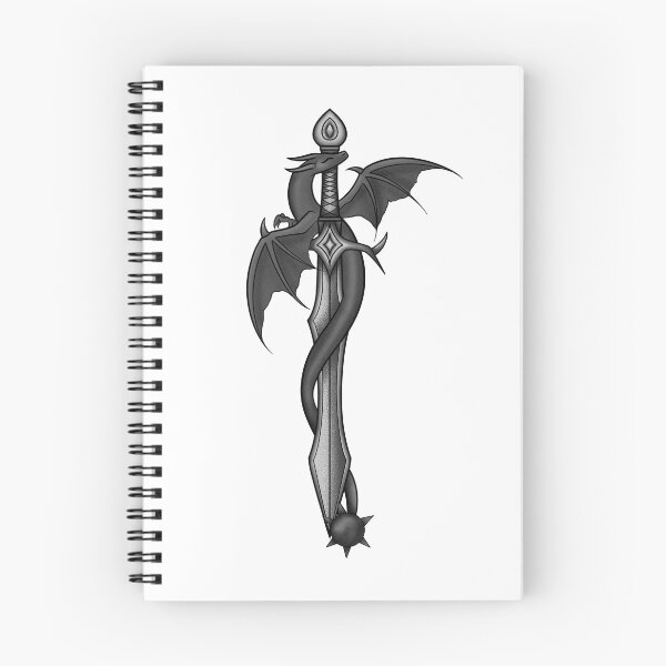 Item preview, dragon on dagger  designed and sold by Aakanksha97.