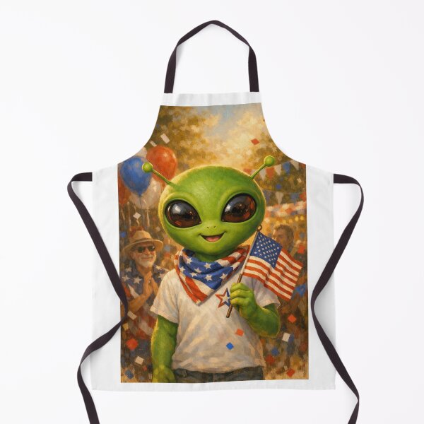 Item preview, Patriotic Alien designed and sold by Peace,love,andbeaches.