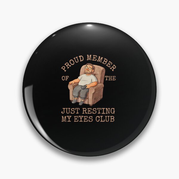Item preview, Proud Member Of The Just Resting My Eyes Club Vintage American Flag Dad Humor designed and sold by Rahamkshop.