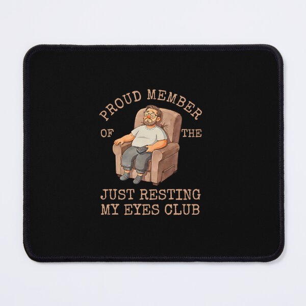Item preview, Proud Member Of The Just Resting My Eyes Club Vintage American Flag Dad Humor designed and sold by Rahamkshop.