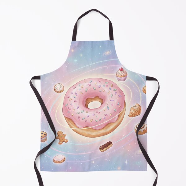Item preview, Donut Solar System with Orbiting Pastry Planets designed and sold by ASTRAL ART LAB.