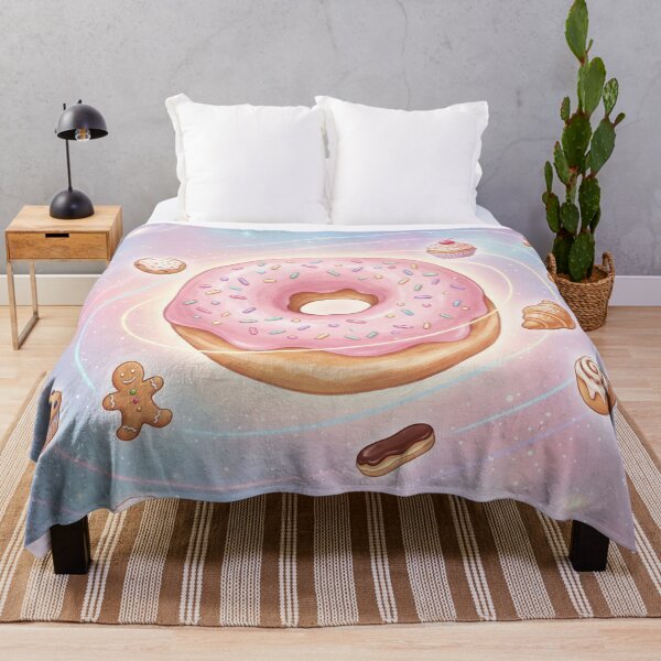Item preview, Donut Solar System with Orbiting Pastry Planets designed and sold by ASTRAL ART LAB.