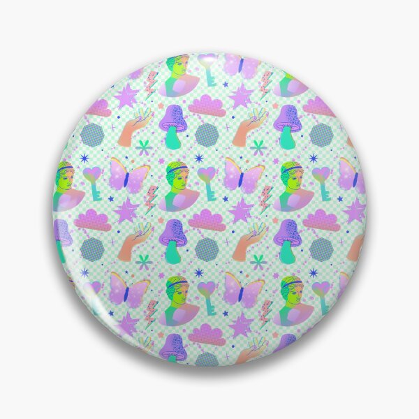 Item preview, Pastel Magic Glitch Aesthetic Pattern designed and sold by lydiadesign.