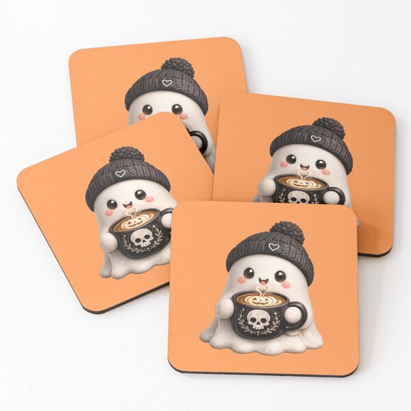 Item preview, Kawaii Spooky Coffee Lover  designed and sold by Kiwaro.