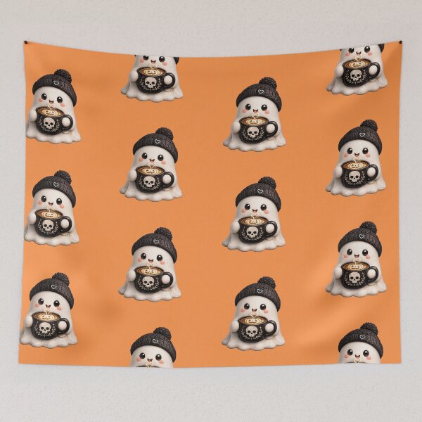 Item preview, Kawaii Spooky Coffee Lover  designed and sold by Kiwaro.