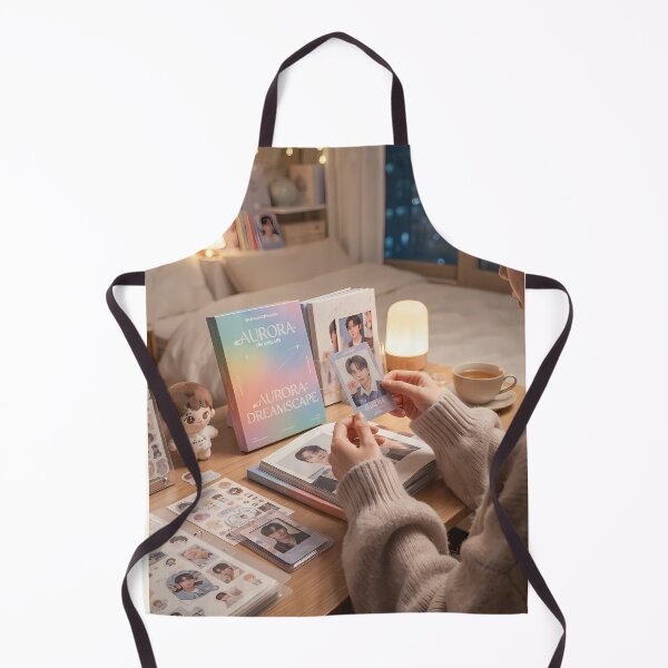 Item preview, Cozy K-Pop Album Unboxing Night with Photo Card designed and sold by SOOstudio73.