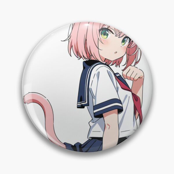 Item preview, Art - Cat Girl, Colorful kawaii manga illustration designed and sold by AnimeShin.