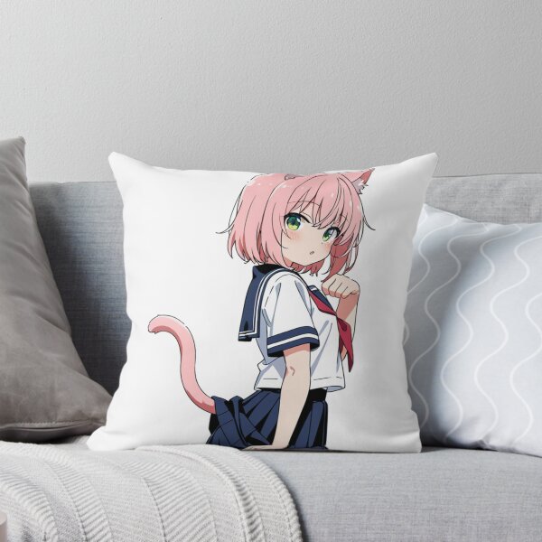 Item preview, Art - Cat Girl, Colorful kawaii manga illustration designed and sold by AnimeShin.