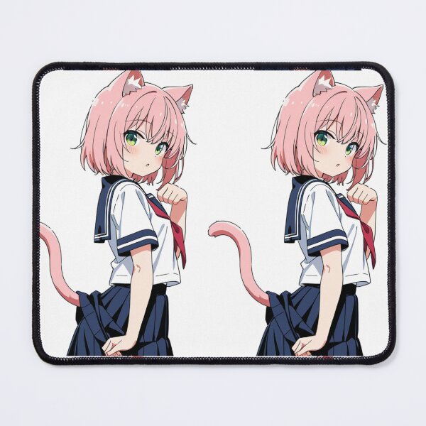 Item preview, Art - Cat Girl, Colorful kawaii manga illustration designed and sold by AnimeShin.