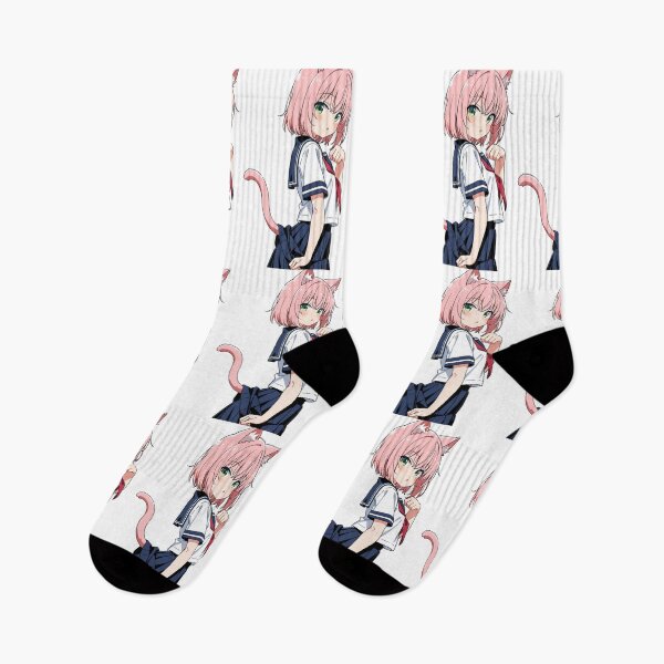 Item preview, Art - Cat Girl, Colorful kawaii manga illustration designed and sold by AnimeShin.