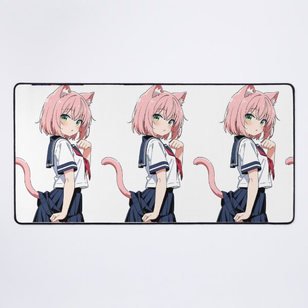 Item preview, Art - Cat Girl, Colorful kawaii manga illustration designed and sold by AnimeShin.