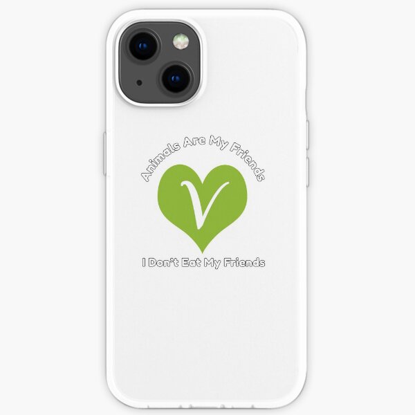 Vegan Animals Are My Friends iPhone Soft Case