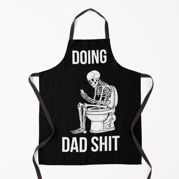 Item preview, Funny Doing Dad Shit Toilet Skeleton Skeleton Phone Gift Shirt designed and sold by VectorForge.