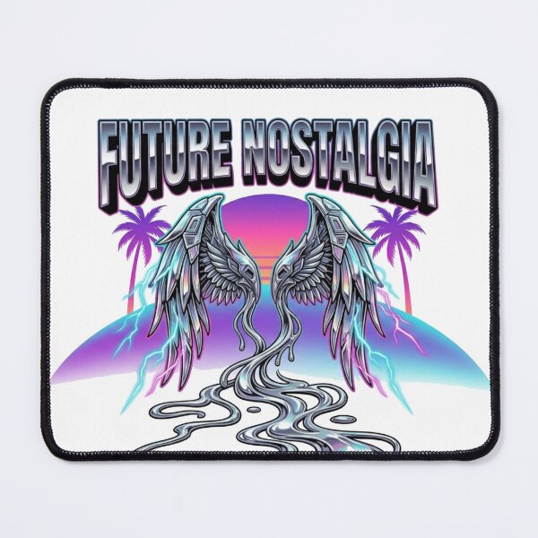 Item preview, Cyber Angel Wings Streetwear Graphic – "FUTURE NOSTALGIA" designed and sold by YourWearPulse.
