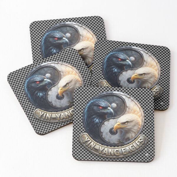 Item preview, Yin‑Yang Eagles – Dual Force Emblem designed and sold by MalinStyle.