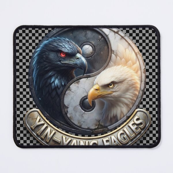 Item preview, Yin‑Yang Eagles – Dual Force Emblem designed and sold by MalinStyle.