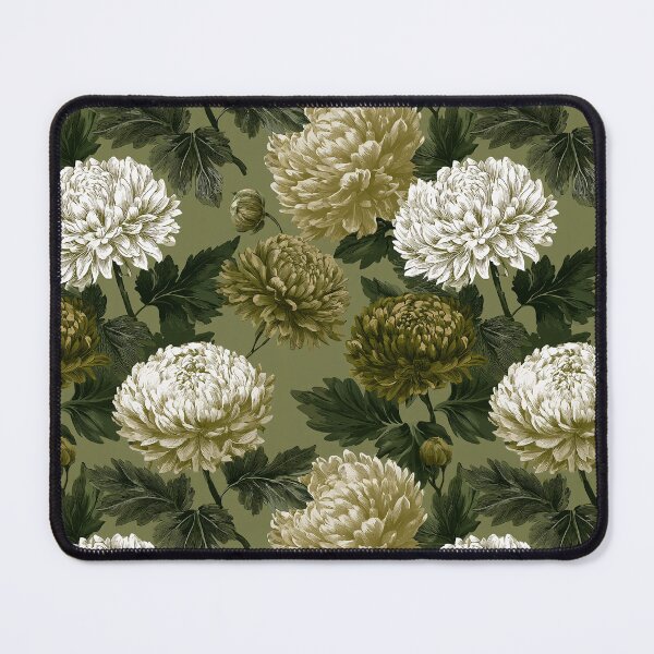 Item preview, Blooming Chrysanthemum Flower - Retro Flower Floral - Christmas Gifts For Her designed and sold by RoyalStarsPatts.