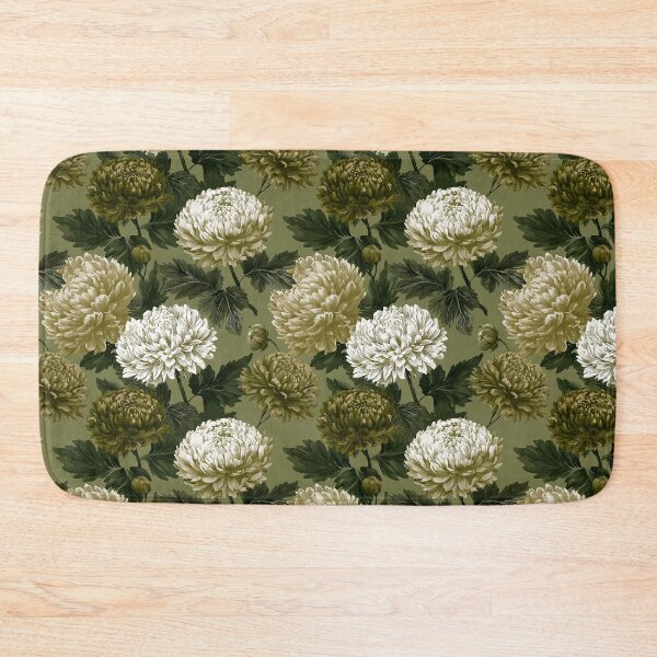 Item preview, Blooming Chrysanthemum Flower  - Retro Flower Floral  - Christmas Gifts For Her designed and sold by RoyalStarsPatts.