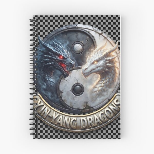 Item preview, Yin‑Yang Dragons – Dual Flame Emblem designed and sold by MalinStyle.