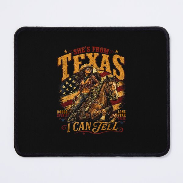 Item preview, She’s From Texas I Can Tell – Western Cowgirl Boots Texas Girl Design designed and sold by Rahamkshop.