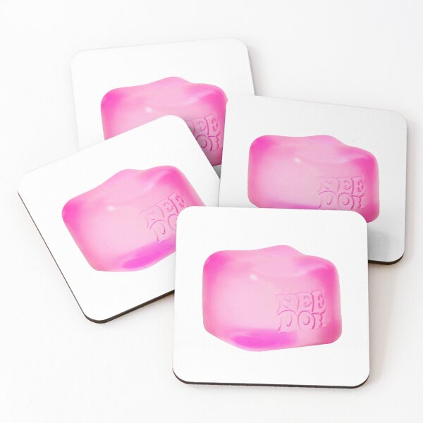 Item preview, Needoh Nice Cube (cubo de hielo rosa) designed and sold by LockedUp.