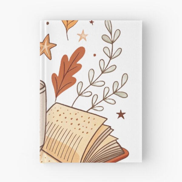 Item preview, Cozy Coffee and Book Lover Illustration designed and sold by KHCreative2025.