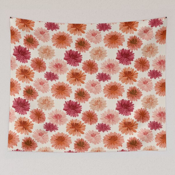 Item preview, Graceful Chrysanthemum Floral  - Botanical Garden Pattern  - Christmas Gifts For Husband designed and sold by RoyalStarsPatts.