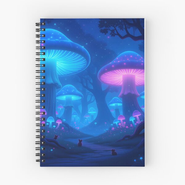 Item preview, Psychedelic Mushroom Fantasy Forest designed and sold by Fanta-sticky.