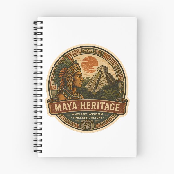 Item preview, Vintage logo inspired by the Mayan civilization and its pyramids designed and sold by Dax Studio.