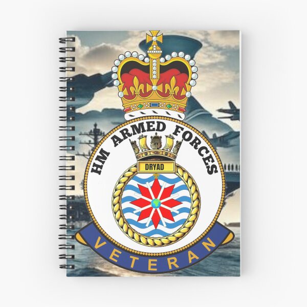 Item preview, HMS Dryad Royal Navy HM Armed Forces Veteran designed and sold by Bootneckstore.