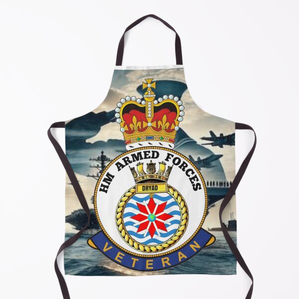 Item preview, HMS Dryad Royal Navy HM Armed Forces Veteran designed and sold by Bootneckstore.