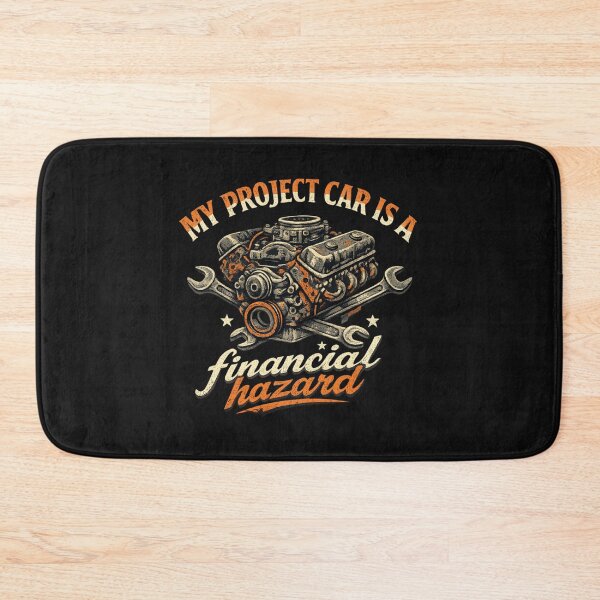Item preview, Project Car Financial Hazard Garage Mechanic Humor designed and sold by yanejoy.