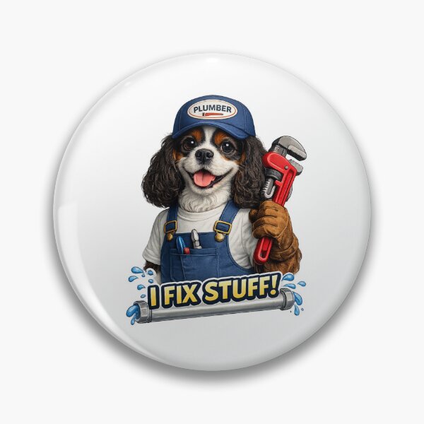 Item preview, Plumber, I Fix Stuff! Tri Cavalier designed and sold by SpottyRainbow.