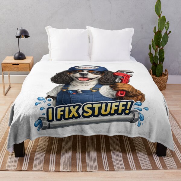 Item preview, Plumber, I Fix Stuff! Tri Cavalier designed and sold by SpottyRainbow.