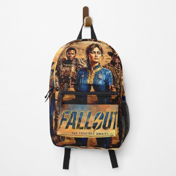 Item preview, Fallout Retro Sci-Fi Post-Apocalyptic Wasteland Vault Dweller Tribute Art TV Show Poster designed and sold by Art's Diner.