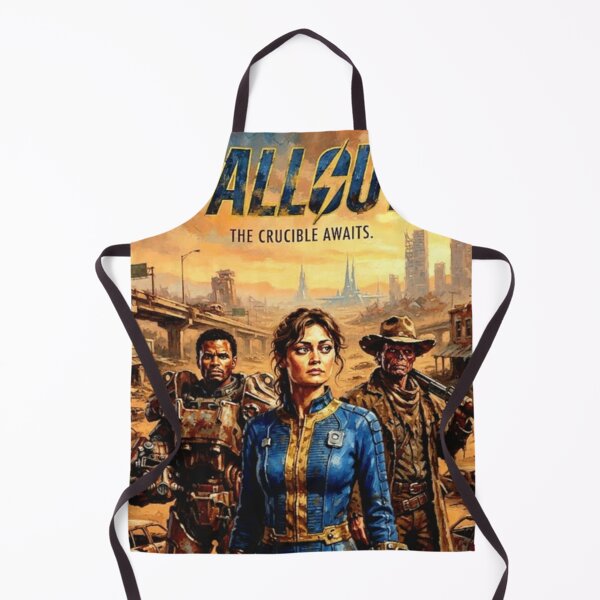 Item preview, Fallout Retro Sci-Fi Post-Apocalyptic Wasteland Vault Dweller Tribute Art TV Show Poster designed and sold by Art's Diner.