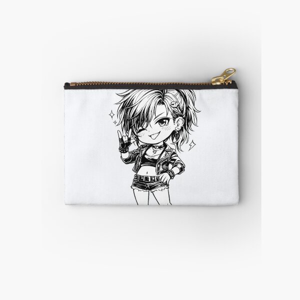 Item preview, Cute Cool Anime Girl Doodle designed and sold by NEKOAME-Japan.