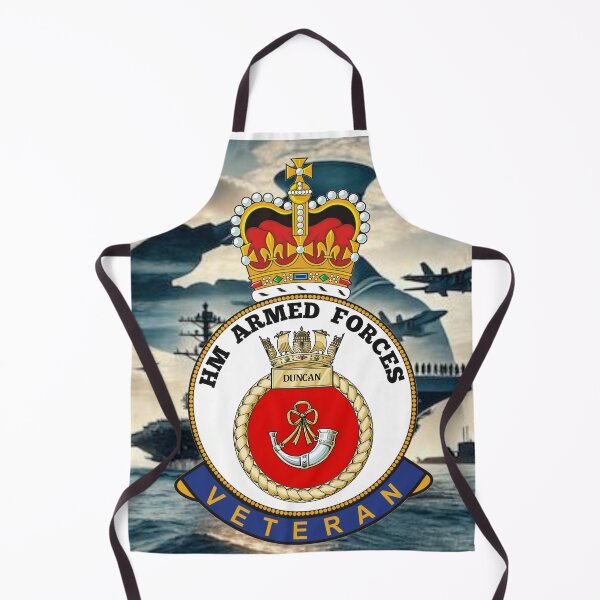 Item preview, HMS Duncan Royal Navy HM Armed Forces Veteran designed and sold by Bootneckstore.