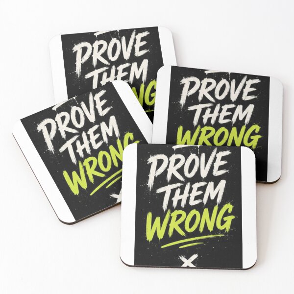 Item preview, Prove Them Wrong - Motivational Quote Typography Design designed and sold by ameerasif.